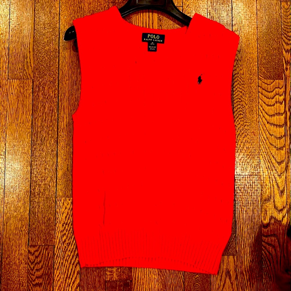 Ralph Lauren Boys Cable Knit Sweater Vest